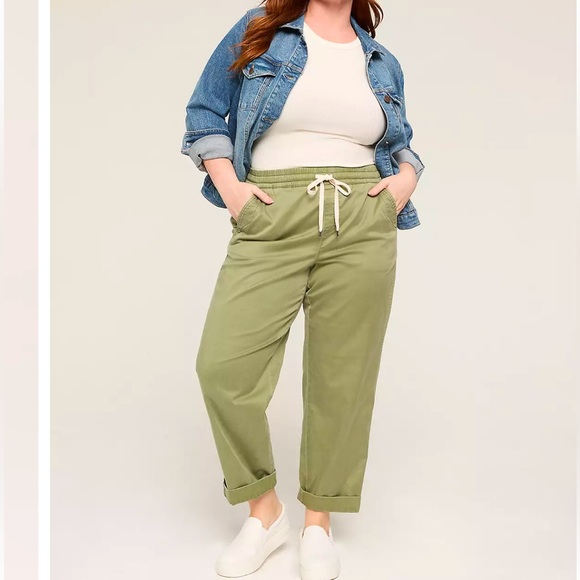 Lane Bryant size 16W Pull-On Super-Soft Chino Pant - Picture 9 of 11